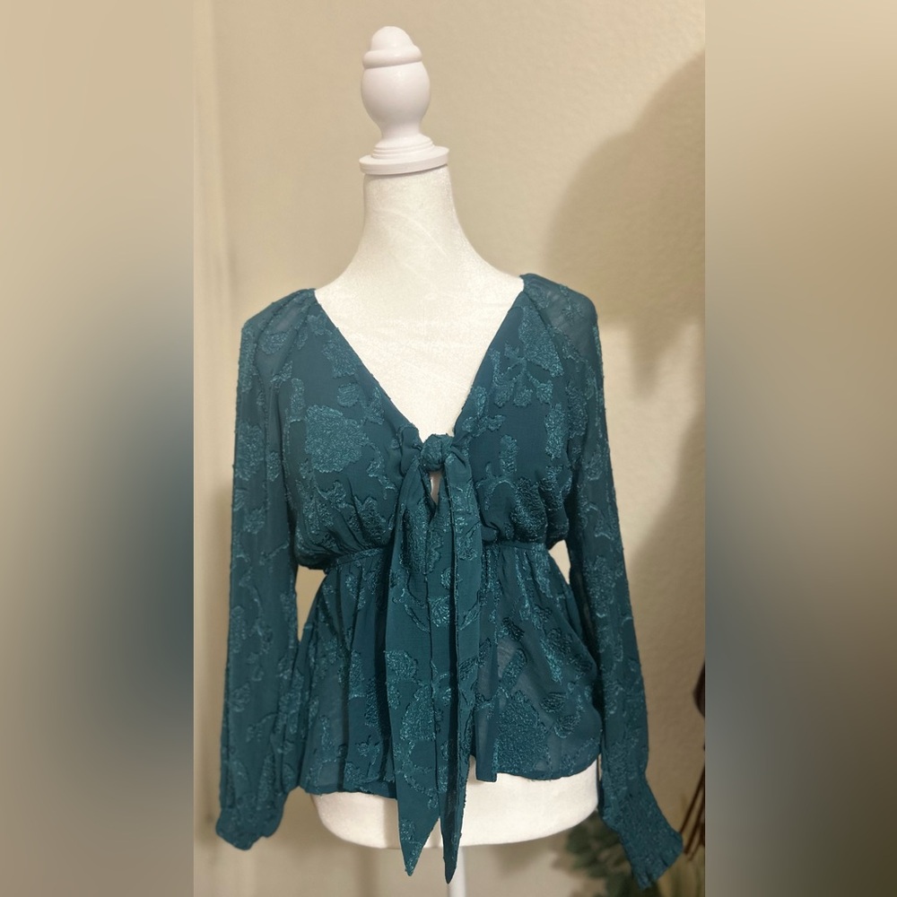 Francesa’s Teal Women's Top